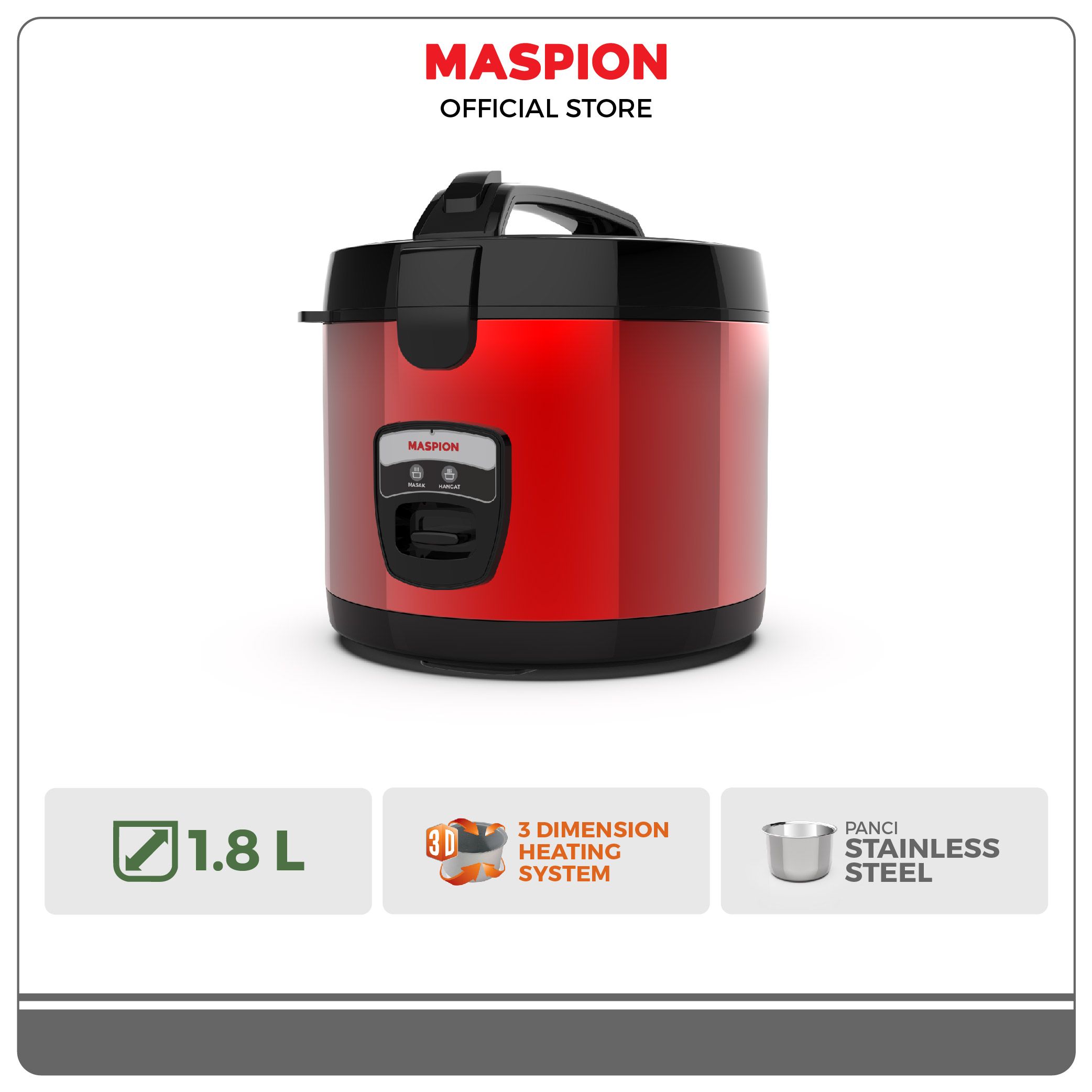 Maspion Magic Roster Maspion Superstore - Segala Peralatan Rumah Tangga